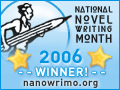 Winner icon for NaNoWriMo 2006from nanowrimo